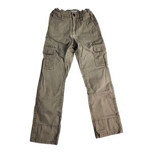 Tailor Vintage Boys Connecticut Originals Pants Sz 7 Tan Adjustable Elasti Waist